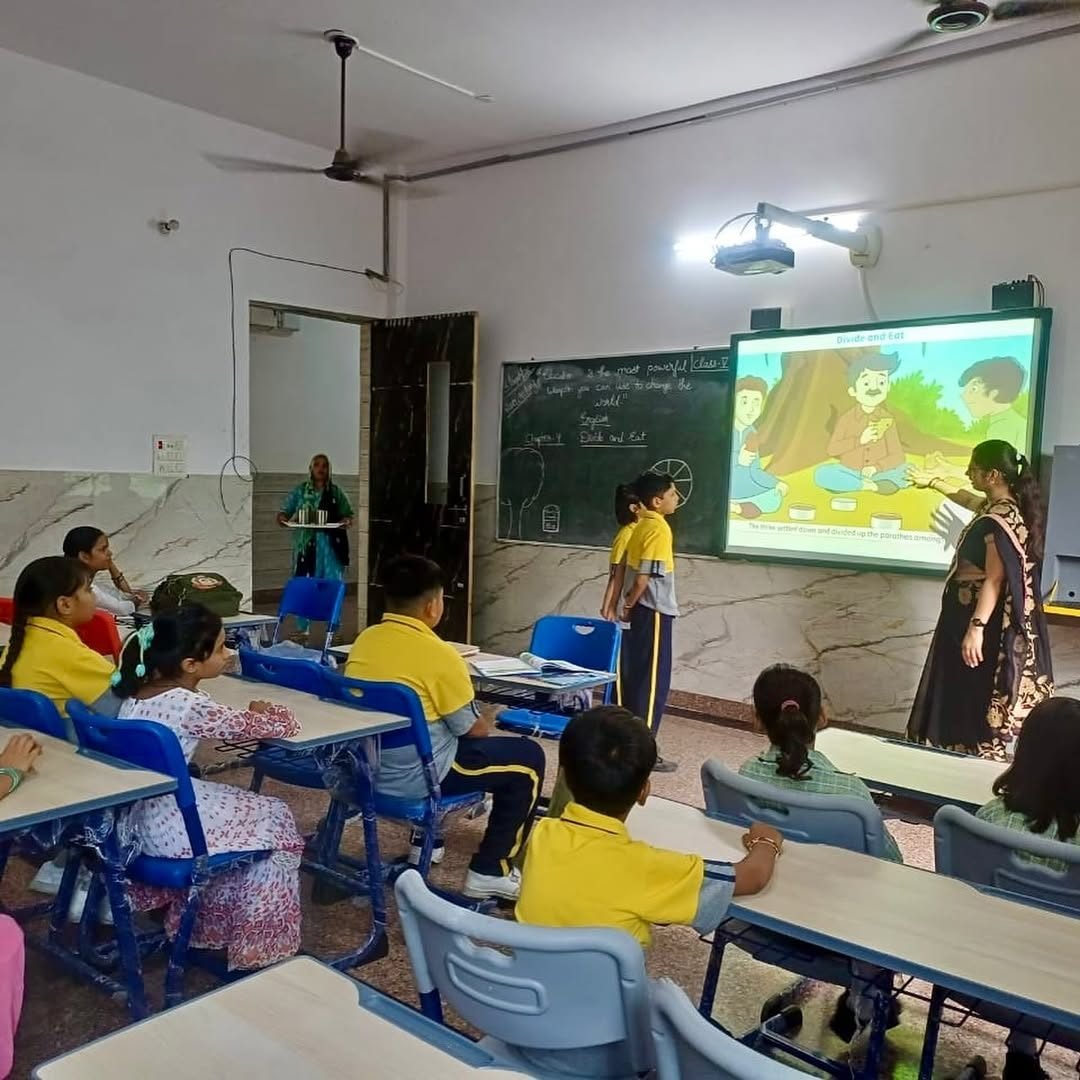 Smart board lessons in every classroom